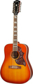 Epiphone Hummingbird 12-String (aged cherry sunburst gloss) Guitares westerns 12 cordes avec micro