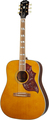 Epiphone Hummingbird (aged antique natural gloss) Guitarra Western sem Fraque, com Pickup