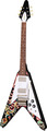 Jimi Hendrix "Love Drops" Flying V (Ebony)