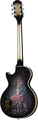 Epiphone Les Paul Custom Adam Jones (silver burst - Art Collection) Guitarra Eléctrica Modelos Single Cut