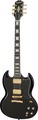 Epiphone SG Custom (ebony) Double Cutaway Electric Guitars