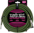 Ernie Ball 6077 Instrument Cable - 3m (black/green)