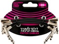 Ernie Ball 6220 Patch Cable Pack (7.5cm) Set di cavi jack