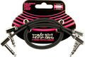 Ernie Ball 6405 2-Pack Patch Cable (30cm) Cabo de Instrumento Jack-Jack 0 a <0.6m