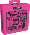 Ernie Ball EB3223 Super Slinky 9-42 (pack of 3 sets) Set Corde Chitarra Elettrica Pacco da 3