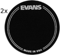 Evans EQPB1 EQ Single Pedal Patch (Black Nylon)