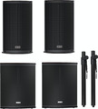 FBT X-SUB 118SA + X-LITE 115A Bundle (incl. stands) PA-Boxensystem