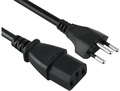 FURBER.power Power Cable C13-T12 (1.8m / black) 3-Pole Power Cables