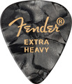Fender 351 Shape Premium Celluloid 12-Pack / Extra Heavy (black moto)