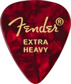Fender 351 Shape Premium Celluloid 12-Pack / Extra Heavy (red moto)