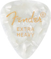 Fender 351 Shape Premium Celluloid 12-Pack / Extra Heavy (white moto)