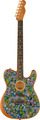 Fender American Acoustasonic Telecaster (blue flower) Guitares électriques modèle T