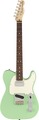 Fender American Performer Telecaster HS RW (satin surf green) Guitares électriques modèle T