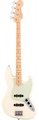 Fender American Pro Jazz Bass MN (olympic white) E-Bässe 4-Saiter