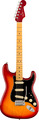 Fender American Ultra Luxe Stratocaster MN (plasma red burst)