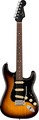 Fender American Ultra Luxe Stratocaster RW (two-tone sunburst) E-Gitarren ST-Modelle