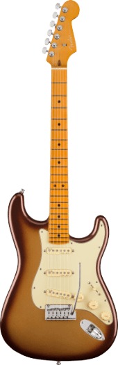 Fender American Ultra Stratocaster MN (mocha burst) E-Gitarren ST-Modelle