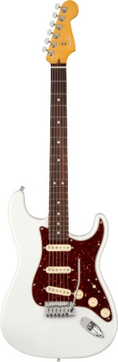 Fender American Ultra Stratocaster RW AM ULTRA STRAT RW ARP (arctic pearl) E-Gitarren ST-Modelle