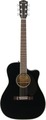 Fender CC-60SCE (black) Westerngitarre mit Cutaway, mit Tonabnehmer