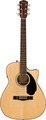 Fender CC-60SCE WN (natural) Westerngitarre mit Cutaway, mit Tonabnehmer