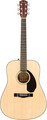 Fender CD-60S (natural) Westerngitarre ohne Cutaway, ohne Tonabnehmer