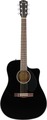 Fender CD-60SCE (black) Guitares acoustiques Cutaway avec micro