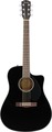 Fender CD-60SCE (black) Westerngitarre mit Cutaway, mit Tonabnehmer