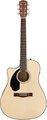 Fender CD-60SCE LH WN (natural lefthand)
