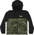 Fender Camo and Black Windbreaker L (black) Jacken L