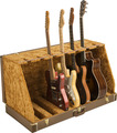 Fender Classic Series Case Stand - 7 Guitar (brown) Gitarrenständer Kofferbauform