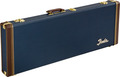 Fender Classic Series Wood Case - Strat/Tele (navy blue) Koffer für E-Gitarre