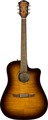 Fender FA-325CE Dreadnought (mocha burst) Guitarra Western, com Fraque e com Pickup
