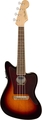 Fender Fullerton Jazzmaster Ukulele (3-color sunburst) Concert Ukuleles w/ Pickup