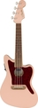 Fender Fullerton Jazzmaster Ukulele (shell pink) Ukelele da Concerto con Pickup