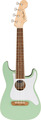 Fender Fullerton Strat Ukulele (surf green) Concert Ukuleles w/ Pickup