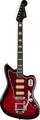 Fender Gold Foil Jazzmaster (candy apple burst) Guitarras eléctricas con diseño alternativo