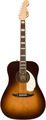 Fender King Vintage (mojave, with case) Westerngitarre ohne Cutaway, mit Tonabnehmer