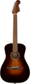 Fender Malibu Classic / Limited Edition (target burst) Westerngitarre ohne Cutaway, mit Tonabnehmer