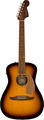 Fender Malibu Player (sunburst) Westerngitarre ohne Cutaway, mit Tonabnehmer