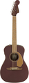 Fender Malibu Player WN (burgundy satin) Westerngitarre ohne Cutaway, mit Tonabnehmer