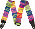 Fender MonoNeon Logo Strap 2' (multi-color) Sangles pour guitare