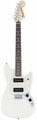 Fender Mustang 90 PF (Olympic White) E-Gitarren Sonstige Bauarten