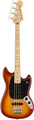 Fender Mustang Bass PJ MN SSB (sienna sunburst) Bassi Elettrici a Scala Corta