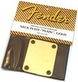 Fender Neck Plate American Vintage/Mexico Guitars/Basses (gold) Electric Guitar Cover Plates