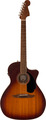 Fender Newporter Special (honey burst) Westerngitarre mit Cutaway, mit Tonabnehmer