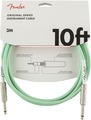 Fender Original Instrument cable (10ft, 3m, surf green) Cables de instrumento entre 3 y 5m