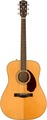 Fender PM-1E STD Dreadnought (Natural) Westerngitarre ohne Cutaway, mit Tonabnehmer