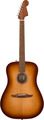 Fender Redondo Classic (aged cognat burst) Westerngitarre ohne Cutaway, mit Tonabnehmer