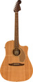 Fender Redondo Player (natural) Westerngitarre mit Cutaway, mit Tonabnehmer