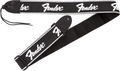 Fender Running Logo Strap (black) Tracolla per Chitarra